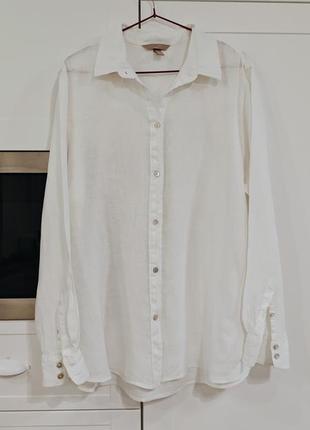 Льняная рубашка от h&m