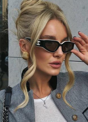 Chanel cat eye сонцезахисні окуляри lux
