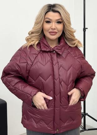 Куртка батал весна осень. цвета. 48-58.