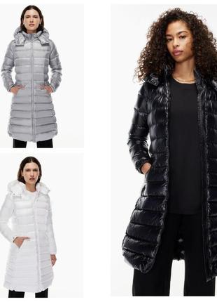 Пуховик aritzia babaton hudson long puffer. оригинал.
