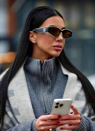 Chanel cat eye сонцезахисні окуляри lux