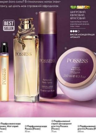 Парфумований набір possess 4-1