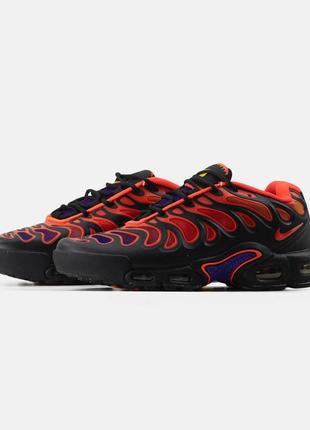 Кросівки nike air max tn drift plus black red 2