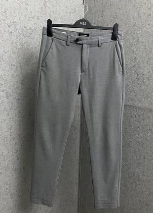 Серые брюки от брендa jack&jones