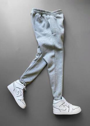 Мужские брюки зимние черные