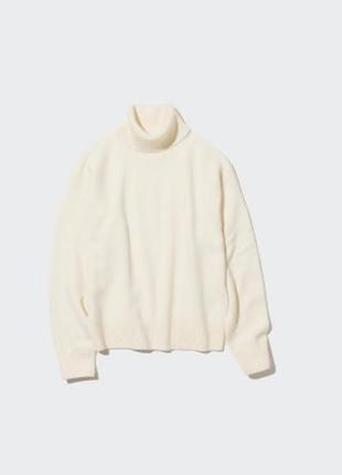 Свитер из овечьей шерсти премиум-класса uniqlo