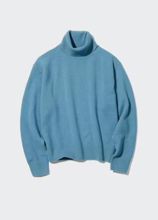 Свитер из овечьей шерсти премиум-класса uniqlo