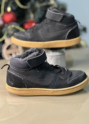 Черевики ботинки сапожки сапоги хайтопи найк nike 30 розмір чорні