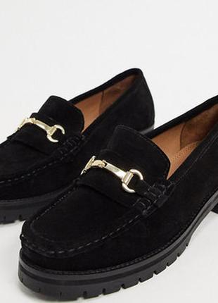 Замшевые лоферы asos