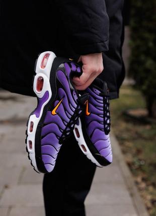 Кроссовки мужские и женские 37-46 размер nike air max plus tn voltage purple