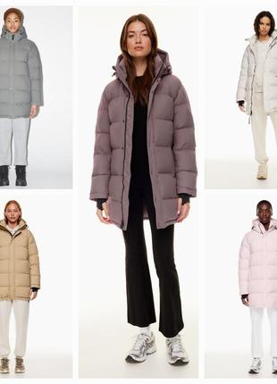 Пуховик aritzia super puff ™ mid. очень теплый. оригинал.