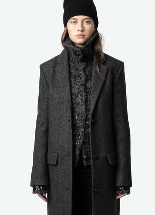 Zadig &amp; voltaire пальто mio coat