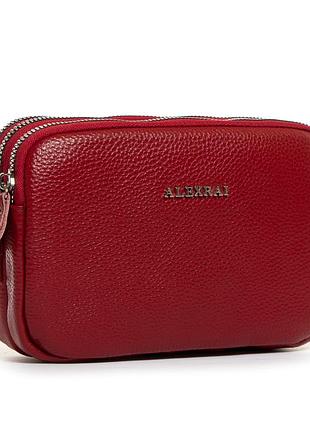 Сумка женская клатч кожа alex rai bm 60061-4 bordo