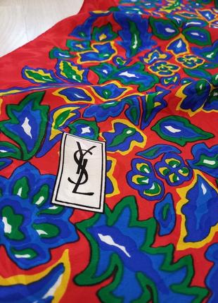 Ysl винтаж шёлк