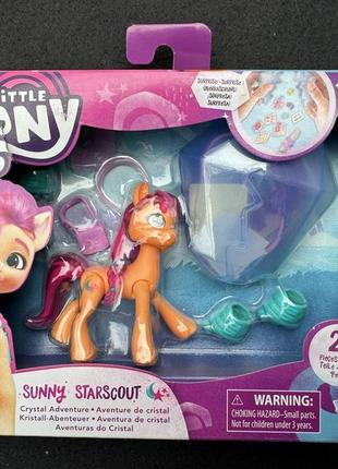 Ігровий набір my little pony пригоди поні санні старскаут (f1785/f2454)