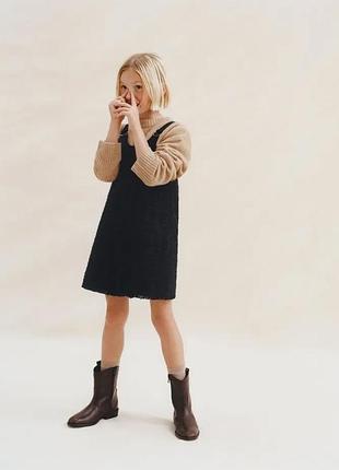 Твидовый сарафан zara