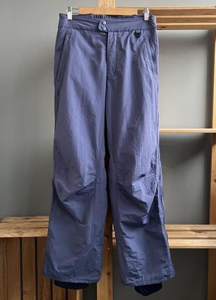 Женские лыжные брюки columbia спортивные синие