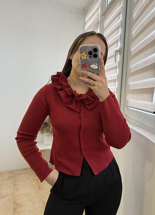 Кофта червона
