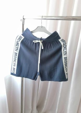 Вязаные пляжные шортики туречица