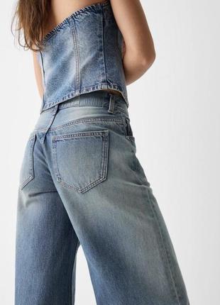 Джинси джинсы бершка bershka super baggy р.м2 фото