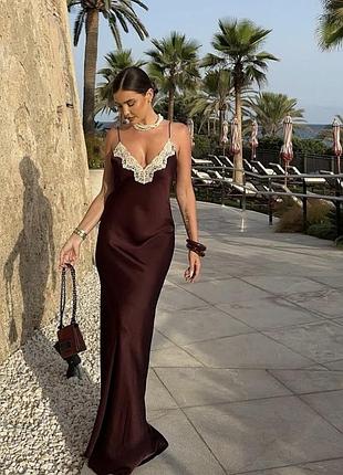Zara сукня у білизняному стилі , s, м