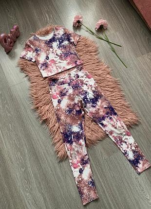 Костюм лосіни і футболка zara 11-12 р./152 см
