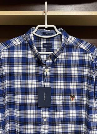 Gant, оригинал фланелевая рубашка