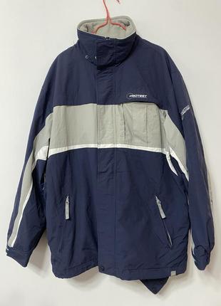 Куртка вітровка, тепла весна, зима чоловіча синя protest , розмір m
