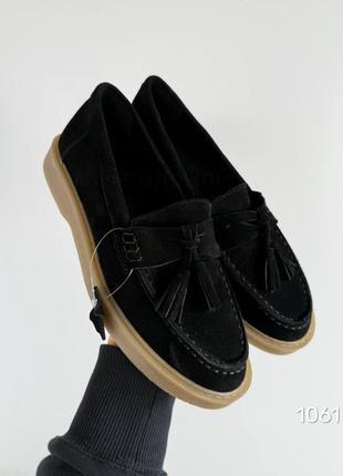 Лофери ariana з натуральної замші