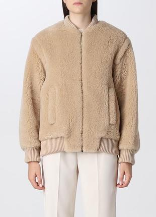 Розкішний шерстяний бомбер max mara