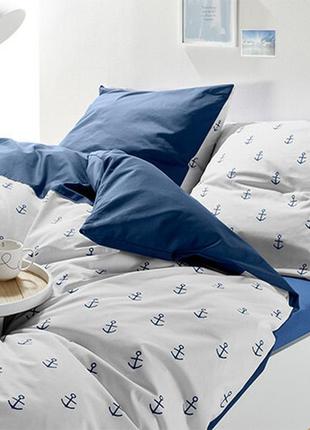 Постільна білизна - наволочка (1 шт) і підодіяльник (1 шт) від tchibo (німеччина)