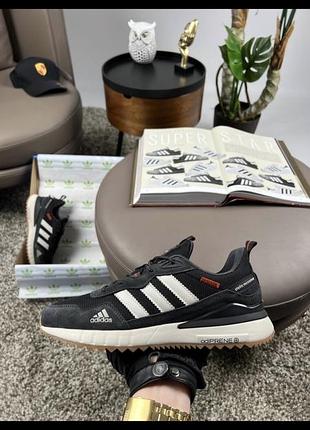 Мужские кроссовки adidas equipment sm street dark grey white