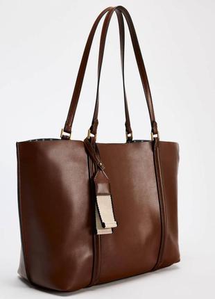 Сумка шоппер zara