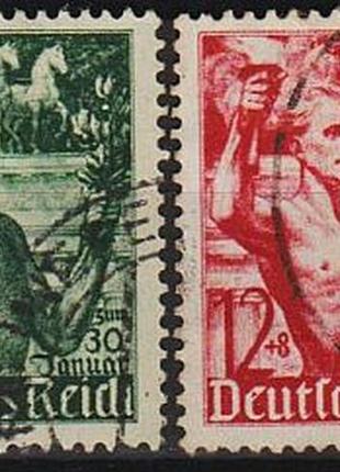 1938 - рейх - 5 лет правления mi.660-61 _5.0 eu