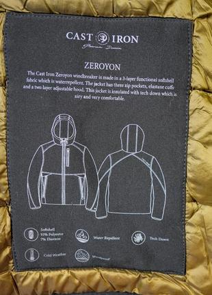 Cast iron zeroyon softshell чёрная куртка 6