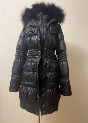 Пуховик 36/38 розміру італія pinko