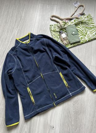 Теплое флисовое худи батал marks & spencer
