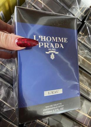 Prada lhomme leau туалетна вода 100мл