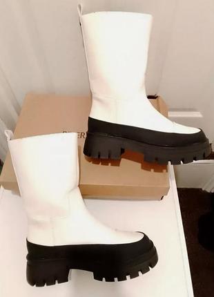 Женские ботильоны river island. на грубой подошве.