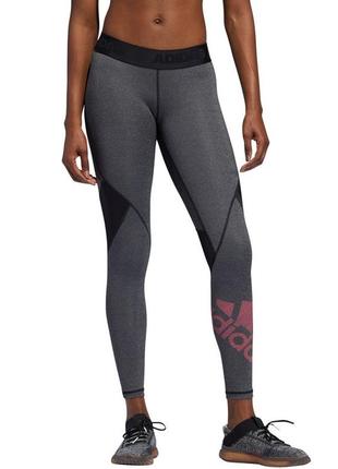 Жіночі лосини легінси тайтси adidas alphaskin badge of sport fh8022