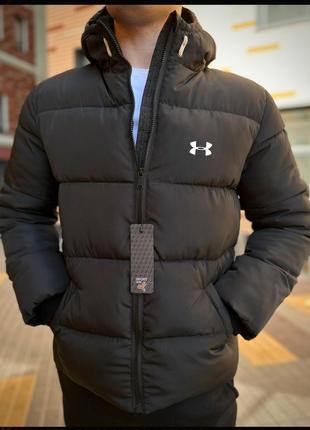 Куртка зимняя черная under armour