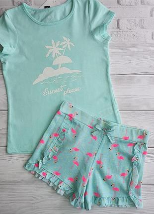 Костюм на лето с принтом