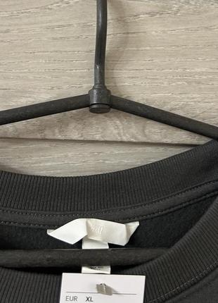 Світшот светр кофта h&m великого розміру батал4 фото