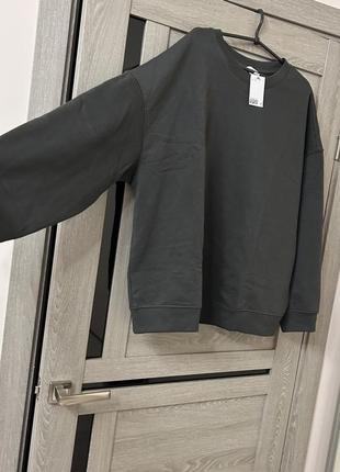 Світшот светр кофта h&m великого розміру батал5 фото