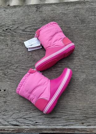 Сапоги дутики crocs w8-38