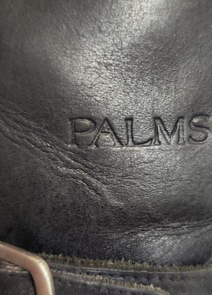 Palms испания берцы гады сапоги высокие кожаные черные 36-37р