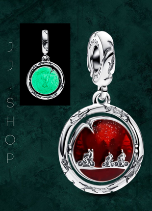 Серебряная бусина шарм "изнанка" странные чудеса pandora (пандора) 793563c01