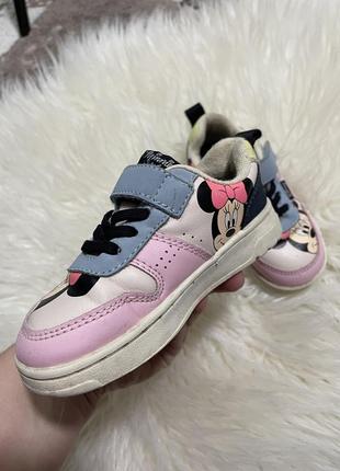 Кроссовки zara minnie mouse