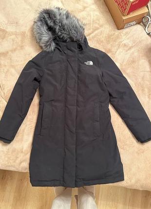 Парка north face женская