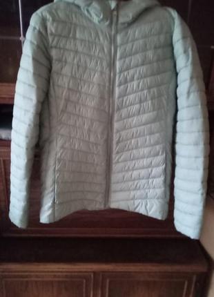 Куртка на весну. бирюзовая